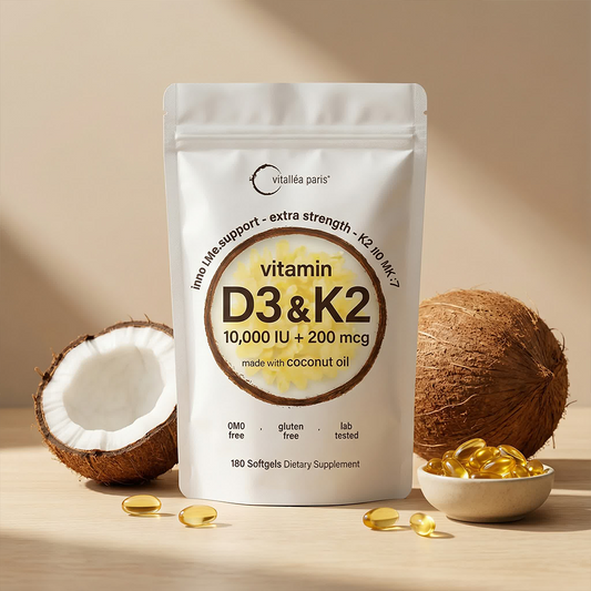 Vitalléa Paris – Vitamine D3 + K2 MK-7