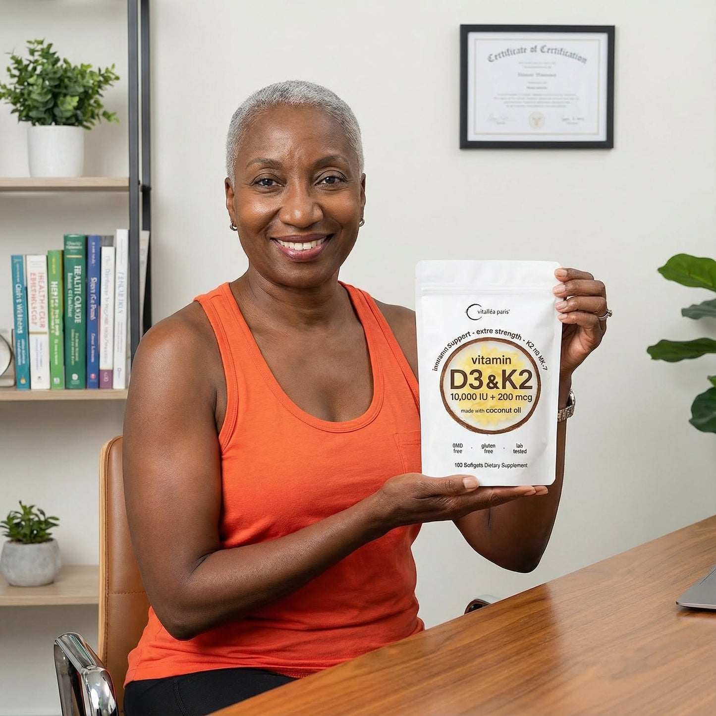 Vitalléa Paris – Vitamine D3 + K2 MK-7