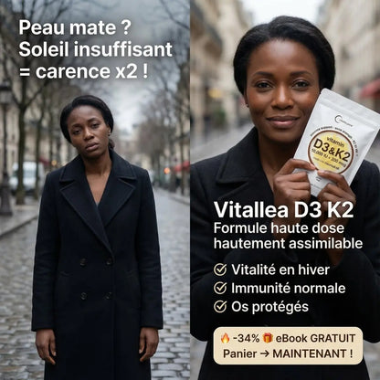 Vitalléa Paris Vitamine D3+K2 (MK-7)