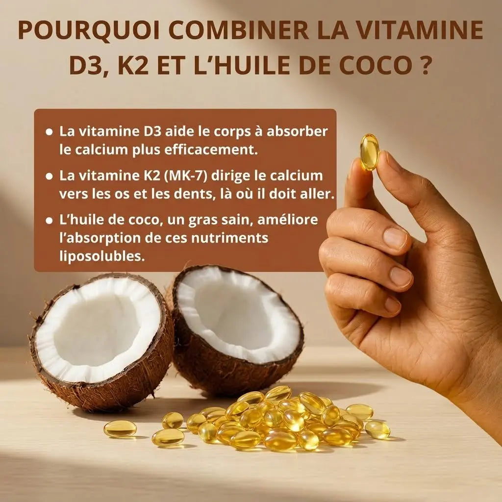 Vitalléa Paris Vitamine D3+K2 (MK-7)